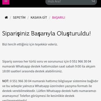 Seninmoda.com Siparişim Görülmüyor Gelmedi Karttan Paramı Aldı