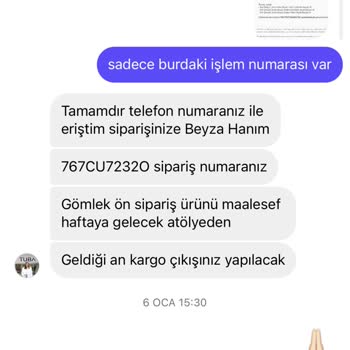 Tuba Butik Tekstil İade Yapmıyor, Alınan Ürünü Göndermiyor,