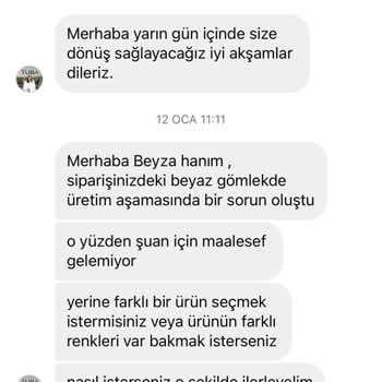 Tuba Butik Tekstil İade Yapmıyor, Alınan Ürünü Göndermiyor,