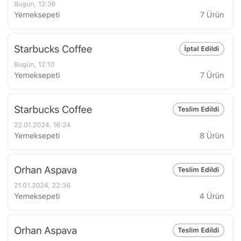 Yemeksepeti Nin Saygısızlığı İlgisizliği Ve Starbucks