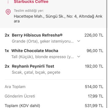 Yemeksepeti Felaketi Ve Starbucks Yanlış Ürün