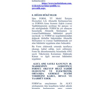 Türk Telekom Mağduriyet Oluşturulması Ve Çözüme Kavuşturulmaması