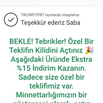 Uniclaza Teslim Edilmeyen Ürün
