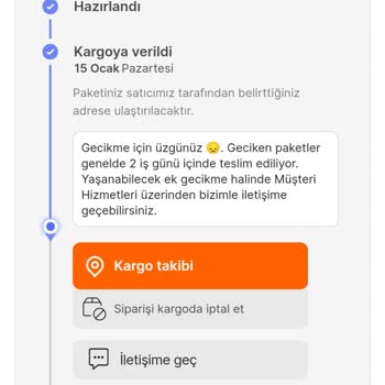 AGT Kurye Paketimi Getirmiyor
