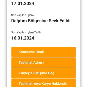 AGT Kurye Paketimi Getirmiyor
