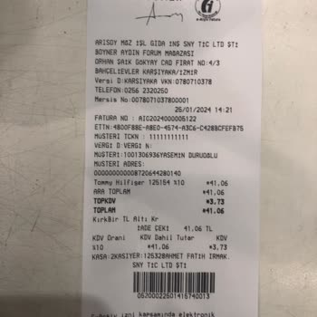 Boyner Teşhir Ürün Ve Kullanılmış Ürün Gönderimi