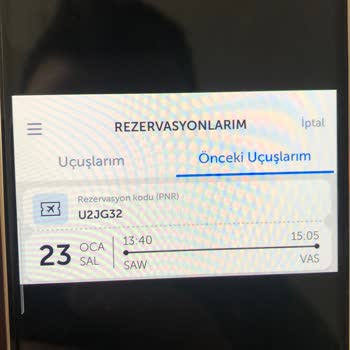 Türk Hava Yolları Hayal Kırıklığı