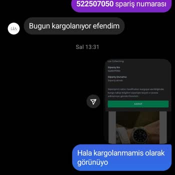 Lia Collecting Kargolanmayan Ürün Ve İlgisizlik Sorunu