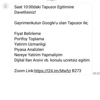 Tapusor SMS İle Rahatsız Ediyor