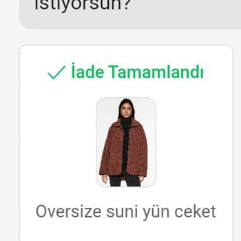 Oysho Giyim İade Ettiğim Ürünün Ücret İadesi Yapılmadı