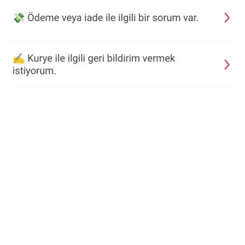 Burger King Sipariş İptali Talebi