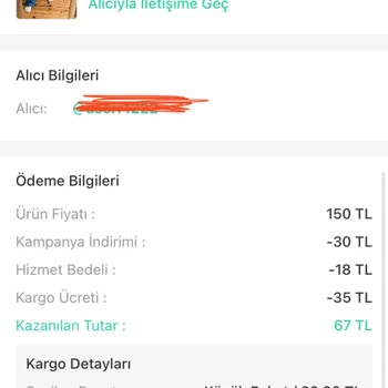 Dolap Uygulaması Kargo Kesintisi