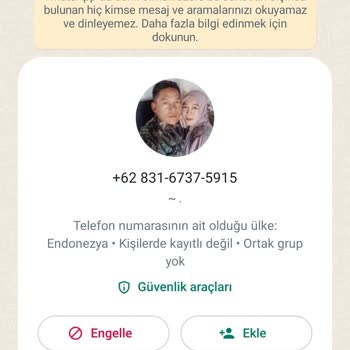 Bilinmeyen Numaradan Tether Mesajı Şaşkınlığı