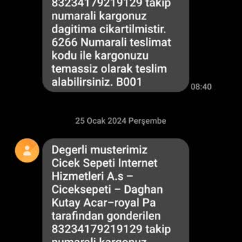 Sürat Kargo Nevşehir Şubesi Şikayet