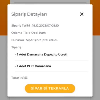 Saka Su'da İptal Ve İade Karmaşası!