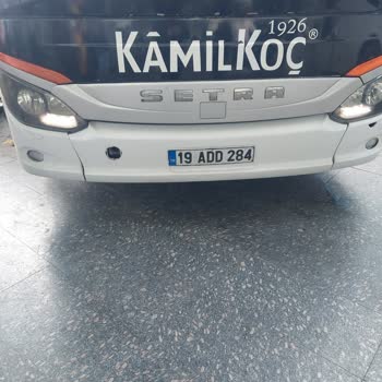 Kamil Koç Firması Zamanında Hareket Etmeyen Otobüs