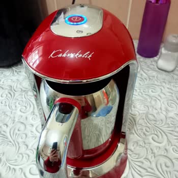 Korkmaz Mutfak Eşyaları Kahve Makinemde Mavi Işık Yanıyor Yardım Lütfen