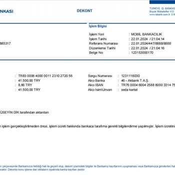 Akbank Para Transferi Sorunu