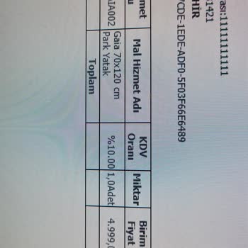 Ebebek.com Dan Aldığım Ürün Dışında Farklı Marka Renk Ürün Gönderimi!