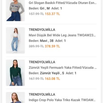 Trendyolmilla Para İadesi Yapmıyor.