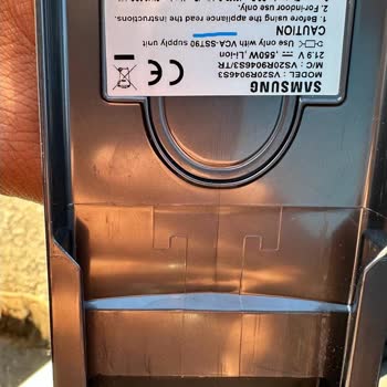 Samsung Servisine Teslim Edilen Süpürgenin Parçaların Karışması