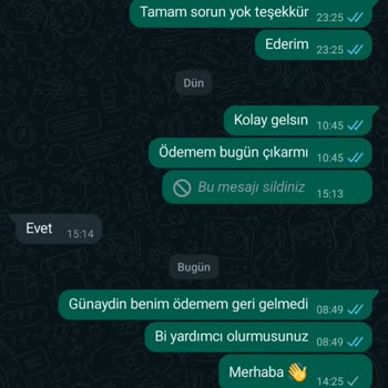 Ron Bungalov Ön Ödemeli Bungalov Hayal Kırıklığı