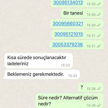 Massimo Dutti Maaşımı Duty Online İade Sorunu