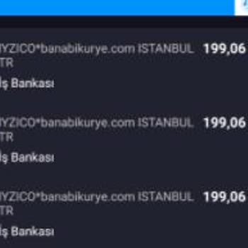 Banabi Kurye Ücreti Hesabımdan Çekmesine Rağmen Gönderi Oluşturmuyor