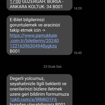 Pamukkale Turizm Otobüs Firmasının Yolcu Mağduriyeti Ve İade Talebi
