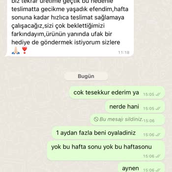 45 Gündür Ürün Veya İade Bekliyorum Lesequence Geri Dönüş Yapmıyor