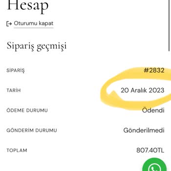 45 Gündür Ürün Veya İade Bekliyorum Lesequence Geri Dönüş Yapmıyor