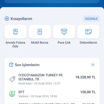 Amazon İşlem Yapmadan Para Çekildi!