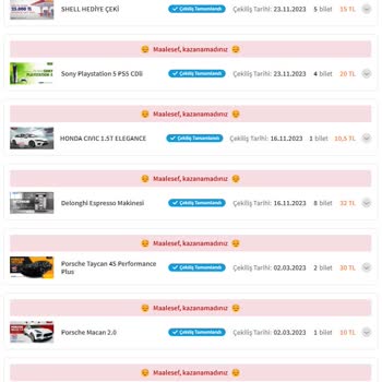 Trendyol Çekiliş Hile Şüphesi