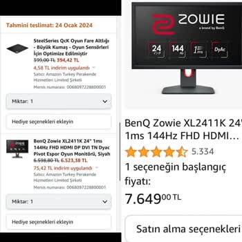 Amazon Stoktan Dolayı Sipariş İptali