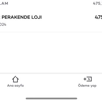 Getir Olmayan Sipariş Ücreti