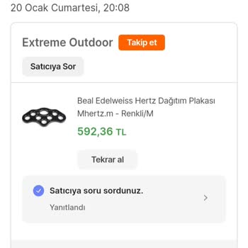 Extreme Outdoor Ürün İptali Ve Mağduriyetim