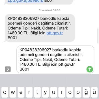 PTT Kargocu Benden Fazla Ödeme Aldı
