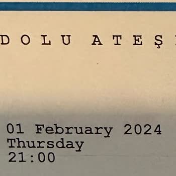 Biletix Anadolu Ateşi Bileti