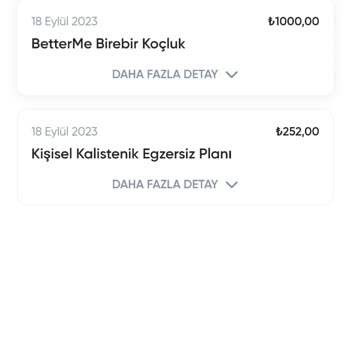Betterme Tarafıma Fazla Çekilen Paramın Hepsini İade Edin