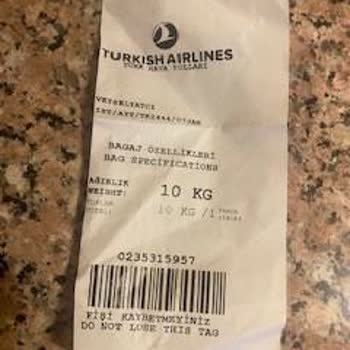 THY Hasarlı Bagaj Tazmini