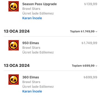 Brawl Stars Sildiğim Halde Durmaksızın Para Çekiyor‼️‼️‼️‼️‼️‼️‼️