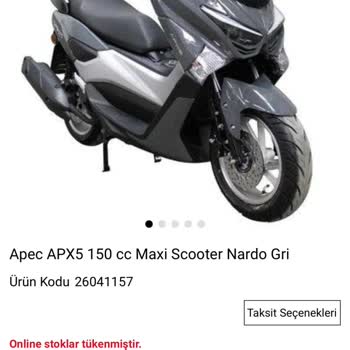 A101 APEC 150 Cc Motor