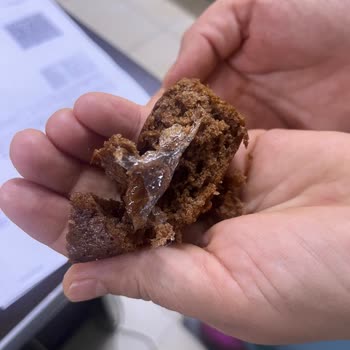 Ülker Kekin İçinden Poşet Cıktı