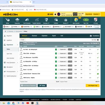 Nesine.com'DA Tutan Kuponumun Ödemesi Yapılmıyor