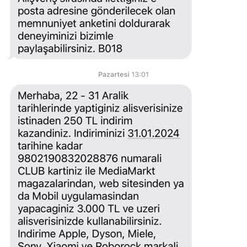 Media Markt Hatalı Kampanya Bildirimi