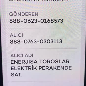 Akbank Enerjisa Toroslar Para İadesi