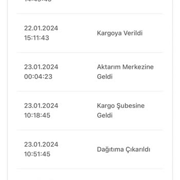 Bir Günde Kargo Bershka Siparişim Devir-ulaşılamıyor Diyor Ve Elime Ulaşmadı