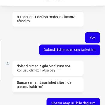 Jasminbet Yatırımın Hesaba Yansımama Problemi
