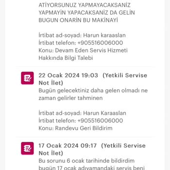 Beko Firması 20 Günde Bir Parça Takamadı