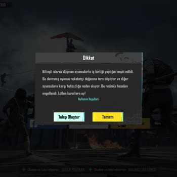 PUBG (Pubgmobile.com) Gereksiz Yere Ban Yedim!